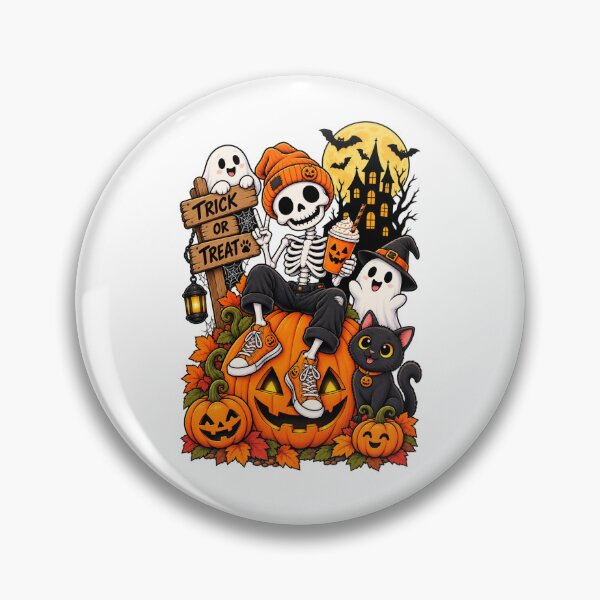 Item preview, Cute Halloween Skeleton designed and sold by afr-saad.