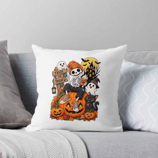 Item preview, Cute Halloween Skeleton designed and sold by afr-saad.