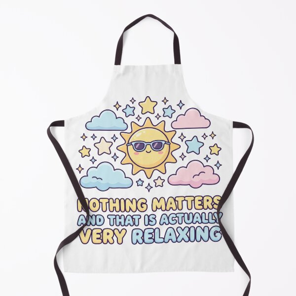 Item preview, Nothing Matters Cute Nihilism Funny Mental Health Design designed and sold by LunaMarkos.