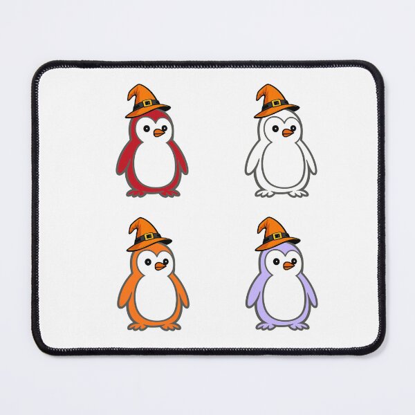 Item preview, Halloween Penguin Quartet | Clean Vector Mascot Set 4 designed and sold by Pippo-Penguin.