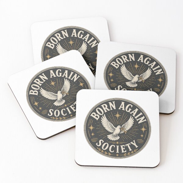 Item preview, Born Again Society – Christian Dove Faith Vintage Design designed and sold by SoulThread Studio.
