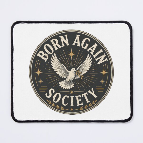 Item preview, Born Again Society – Christian Dove Faith Vintage Design designed and sold by SoulThread Studio.