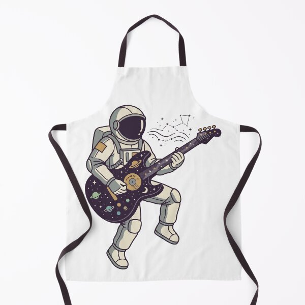 Item preview, Astronaut Playing Guitar In Space Planets Galaxy Rocker designed and sold by Amir Faysal.