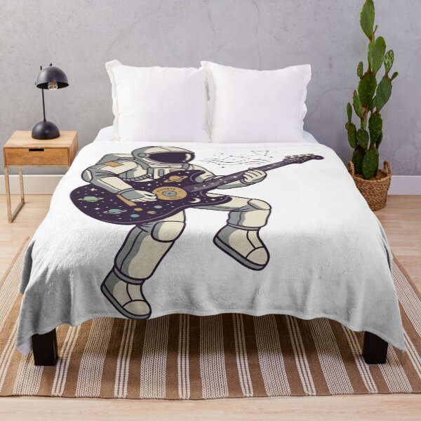 Item preview, Astronaut Playing Guitar In Space Planets Galaxy Rocker designed and sold by Amir Faysal.