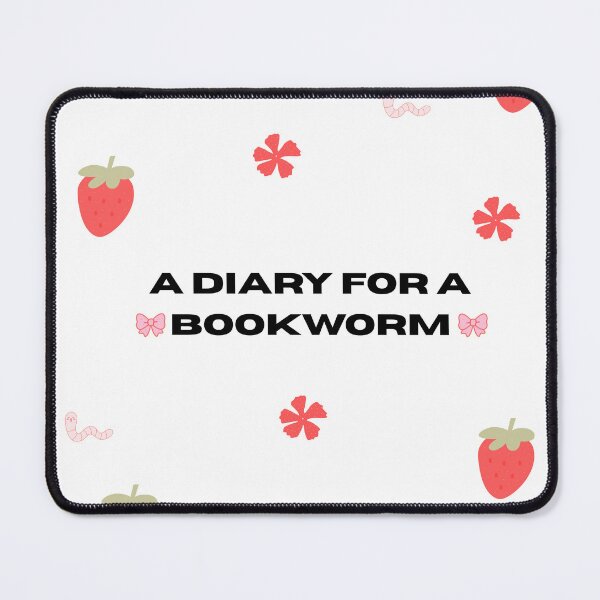 Item preview, Bookworm Diary designed and sold by DopaStickers.