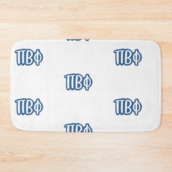 Item preview, pi phi letters (blue) designed and sold by Jaina Designs.