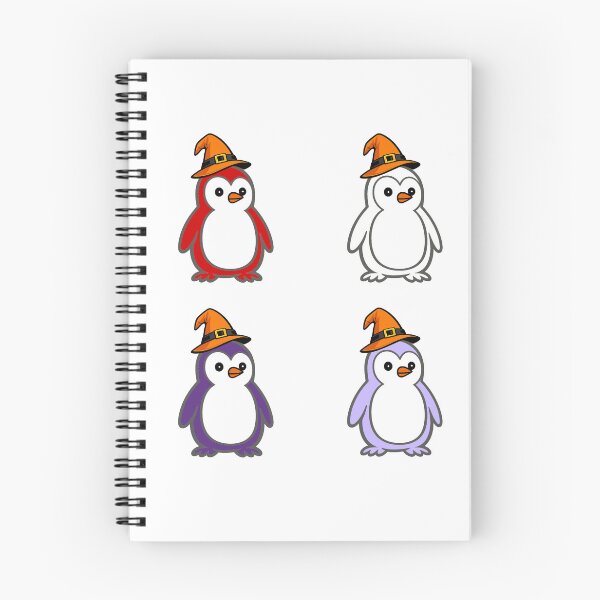 Item preview, Halloween Penguin Quartet | Clean Vector Mascot Set 5 designed and sold by Pippo-Penguin.