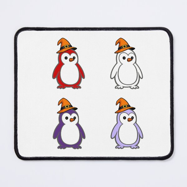 Item preview, Halloween Penguin Quartet | Clean Vector Mascot Set 5 designed and sold by Pippo-Penguin.