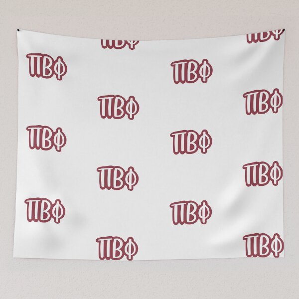 Item preview, pi phi letters (red) designed and sold by Jaina Designs.