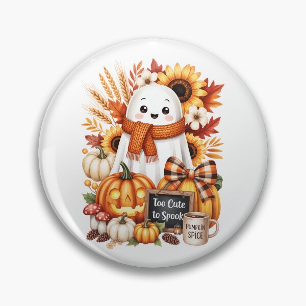 Item preview, Too Cute To Spook Pumpkin Spice designed and sold by jkrphoto.