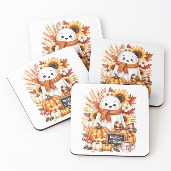 Item preview, Too Cute To Spook Pumpkin Spice designed and sold by jkrphoto.