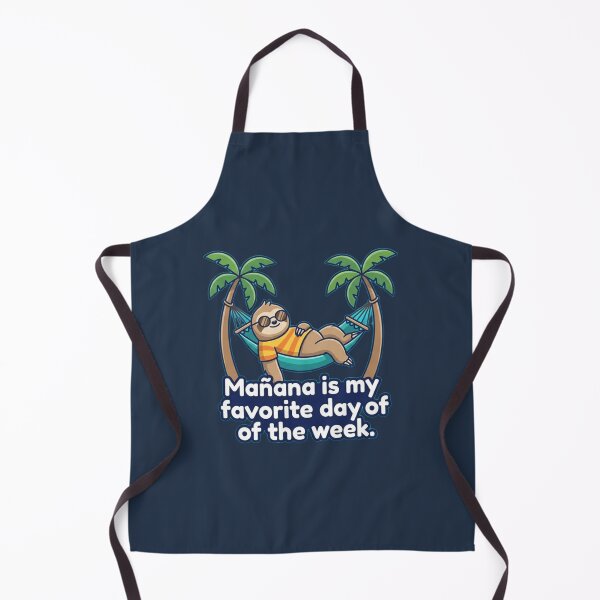 Item preview, Mañana Is My Favorite Day Of The Week - Funny Sloth designed and sold by UkrainianSpain.