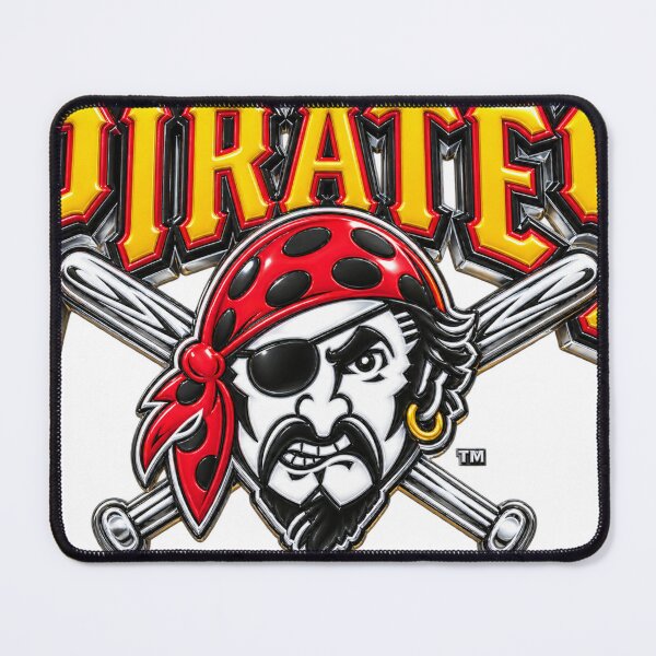 Item preview, Pittsburgh Pirates Chrome Throwback Logo designed and sold by JC's Cards & More.