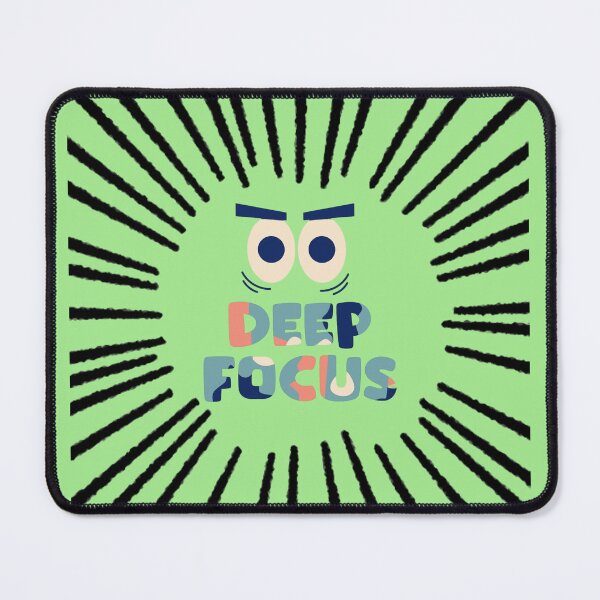 Item preview, Deep Focus Motivational Quote Typography Aesthetic designed and sold by NikBrin Prevail .