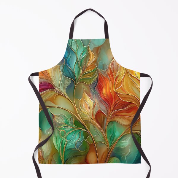 Item preview, Autumn Leaves Abstract Art | Autumn Foliage, Maple Leaf Botanical Design. designed and sold by MargaretWiktor.