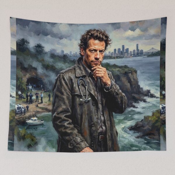 Item preview, Harrow Medical Drama Fine Art Tribute designed and sold by Art's Diner.