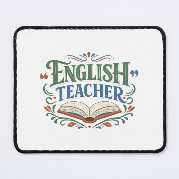 Item preview, English Teacher Open Book – Educational Gift designed and sold by stylishdzign.