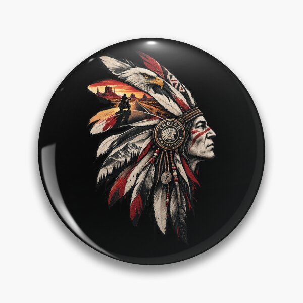 Item preview, Indian Motorcycle Native Chief designed and sold by IronRoadCo.