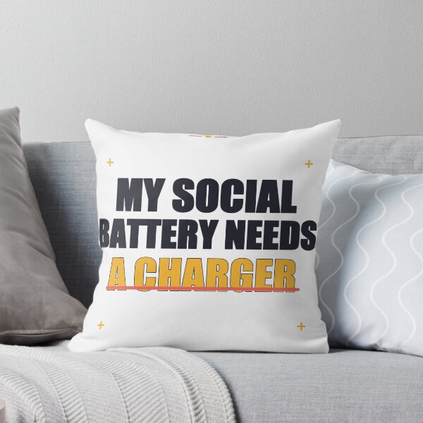 Item preview, My Social Battery Needs a Charger designed and sold by good-graffity.