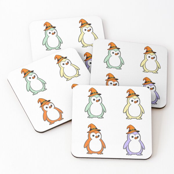 Item preview, Halloween Penguin Quartet | Clean Vector Mascot Set 9 designed and sold by Pippo-Penguin.