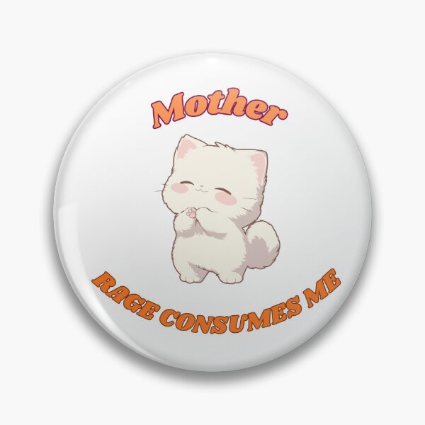 Item preview, FUNNY ADULT HUMOR CAT RAGE designed and sold by CursedButCute1.