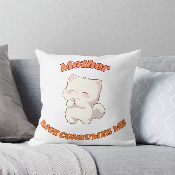 Item preview, FUNNY ADULT HUMOR CAT RAGE designed and sold by CursedButCute1.