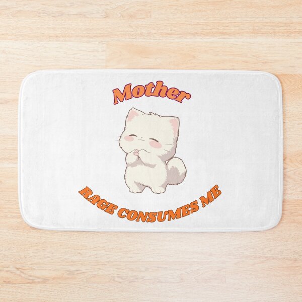 Item preview, FUNNY ADULT HUMOR CAT RAGE designed and sold by CursedButCute1.