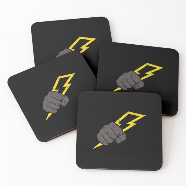 Item preview, fist hand with electric union designed and sold by hppkoala_am.