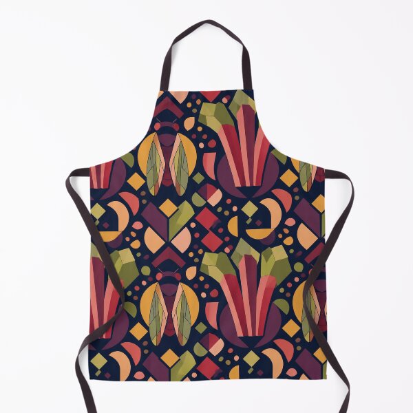 Item preview, Rhubarb Cicada Constructivist Pattern designed and sold by aihrgdesign.