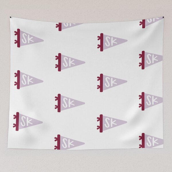 Item preview, SK pennant designed and sold by Jaina Designs.