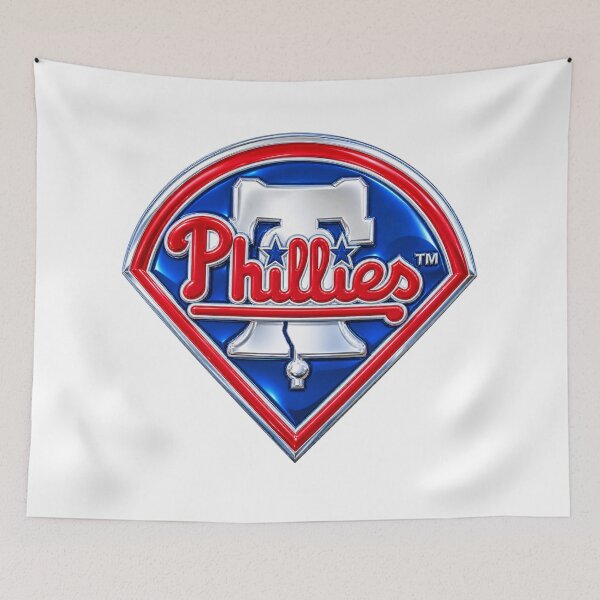 Item preview, Philadelphia Phillies Chrome Throwback Logo designed and sold by JC's Cards & More.