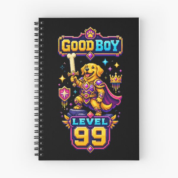 Item preview, Good Boy Level 99 — Pixel Hero Dog Gamer designed and sold by Miauau Studio.
