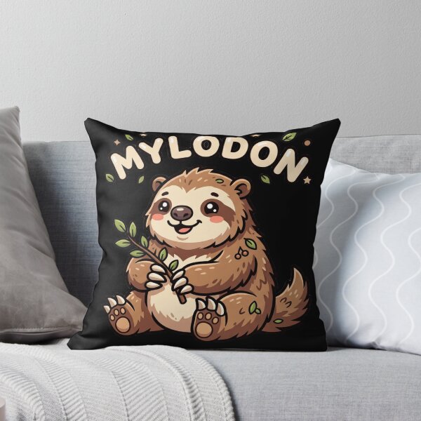 Item preview, Mylodon Cute Kawaii Giant Ground Sloth designed and sold by redsharkuk.