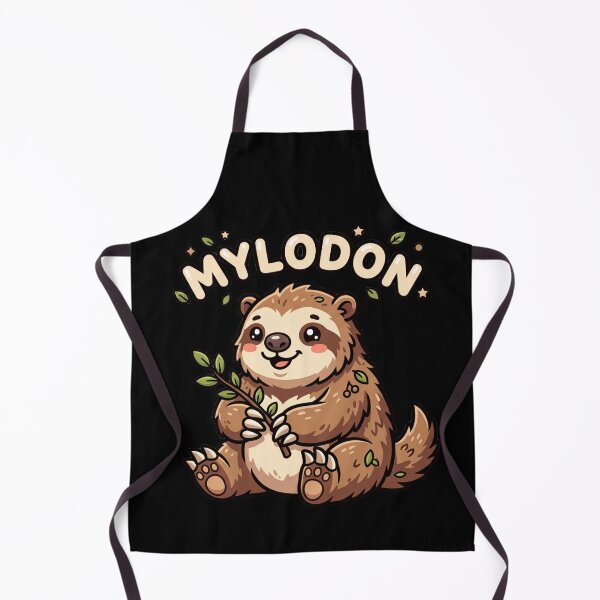 Item preview, Mylodon Cute Kawaii Giant Ground Sloth designed and sold by redsharkuk.