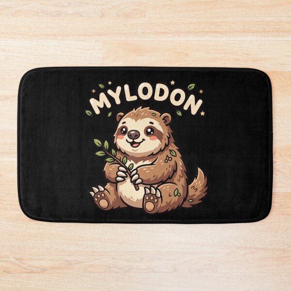 Item preview, Mylodon Cute Kawaii Giant Ground Sloth designed and sold by redsharkuk.