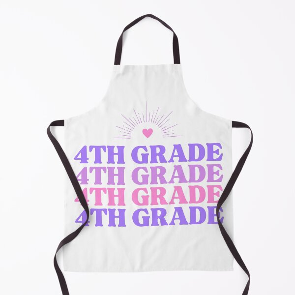 Item preview, Pink & Purple 4th Grade for Kids and Teachers designed and sold by LearnandLove.