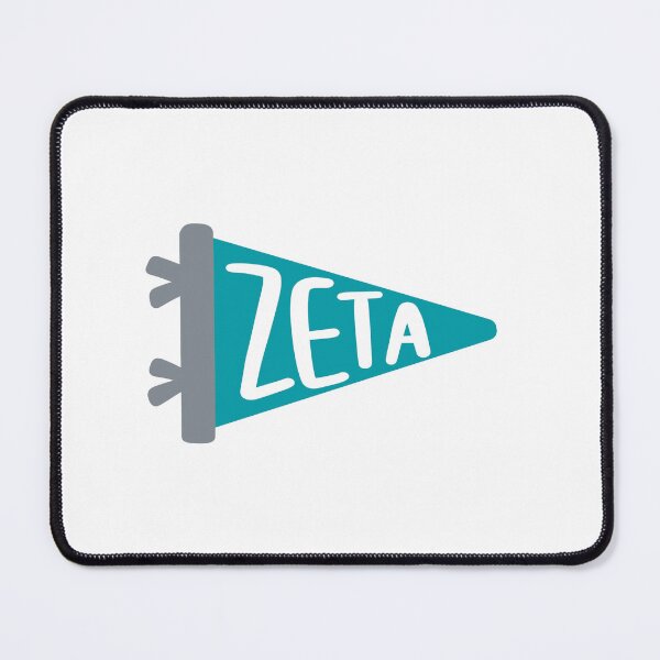Item preview, ZTA pennant designed and sold by Jaina Designs.