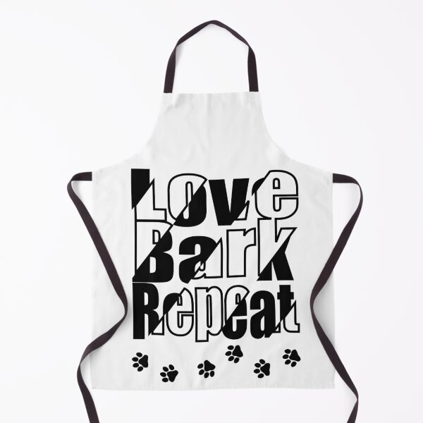 Item preview, Love Bark Repeat – Dog Lover Typography designed and sold by MeowMeowPuppy.