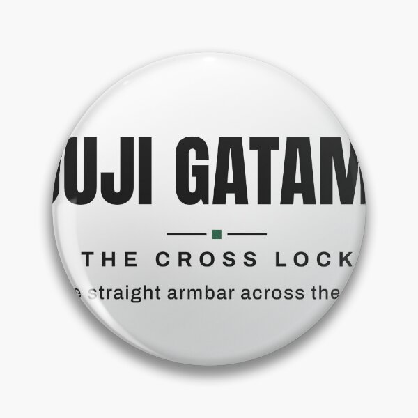 Item preview, Juji Gatame — The Cross Lock | Real Jiu Jitsu Terminology, BJJ designed and sold by VestraDesign.