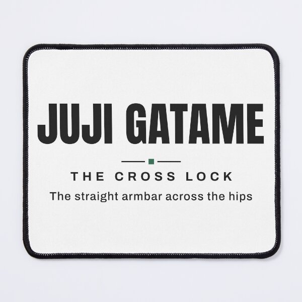 Item preview, Juji Gatame — The Cross Lock | Real Jiu Jitsu Terminology, BJJ designed and sold by VestraDesign.