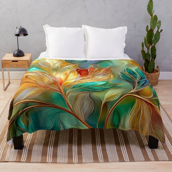 Item preview, Autumn Maple Leaves Abstract Art | Autumn Foliage, Maple Leaf Botanical Design. designed and sold by MargaretWiktor.