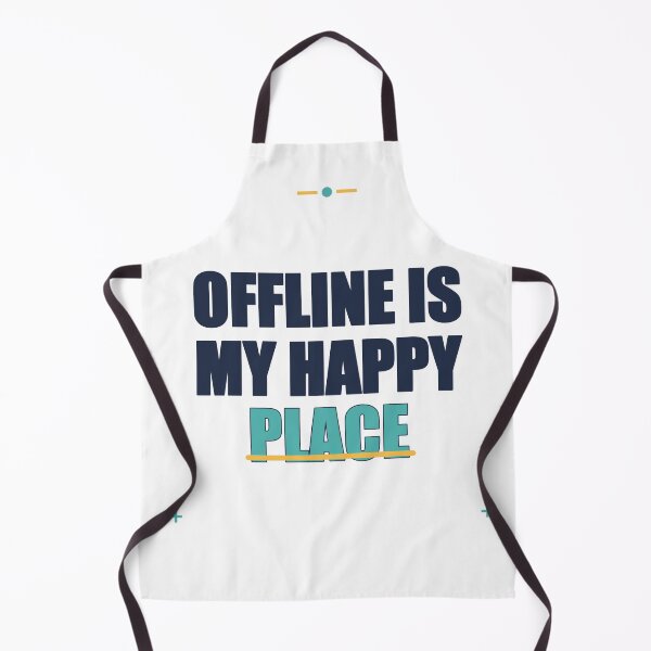 Item preview, Offline Is My Happy Place designed and sold by good-graffity.