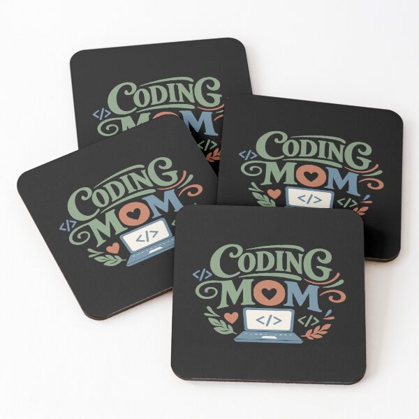 Item preview, Coding Mom Laptop & Heart – Tech Gift designed and sold by stylishdzign.