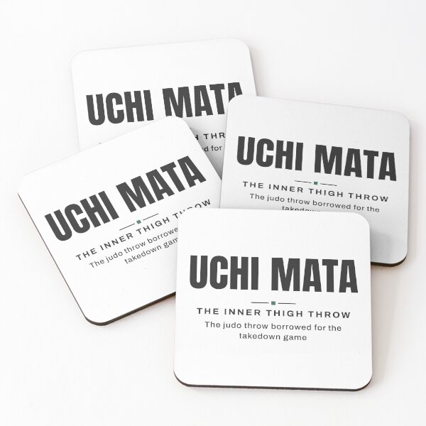 Item preview, Uchi Mata — The Inner Thigh Throw | Real Jiu Jitsu Terminology, BJJ designed and sold by VestraDesign.