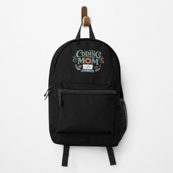 Item preview, Coding Mom Laptop & Heart – Tech Gift designed and sold by stylishdzign.