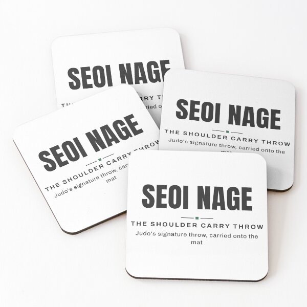 Item preview, Seoi Nage — The Shoulder Carry Throw | Real Jiu Jitsu Terminology, BJJ designed and sold by VestraDesign.