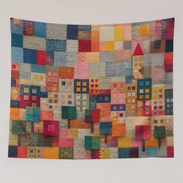 Item preview, The City Quilter designed and sold by TheMadTeaParty.