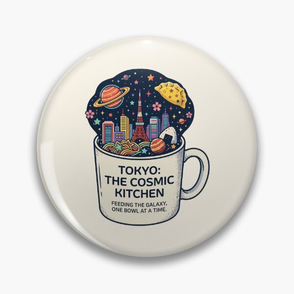 Item preview, Tokyo The Cosmic Kitchen Feeding The Galaxy Ramen Mug designed and sold by Amir Faysal.