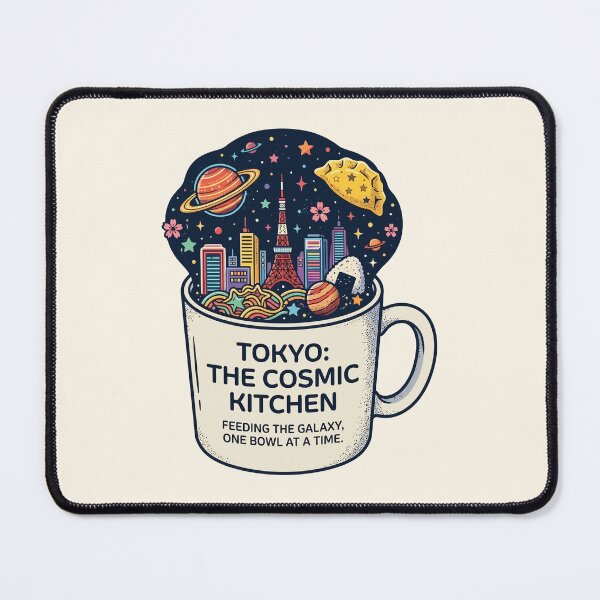 Item preview, Tokyo The Cosmic Kitchen Feeding The Galaxy Ramen Mug designed and sold by Amir Faysal.