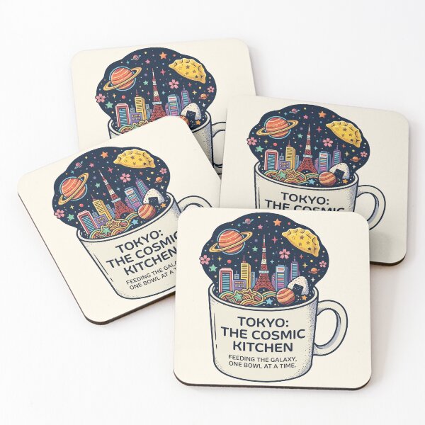 Item preview, Tokyo The Cosmic Kitchen Feeding The Galaxy Ramen Mug designed and sold by Amir Faysal.